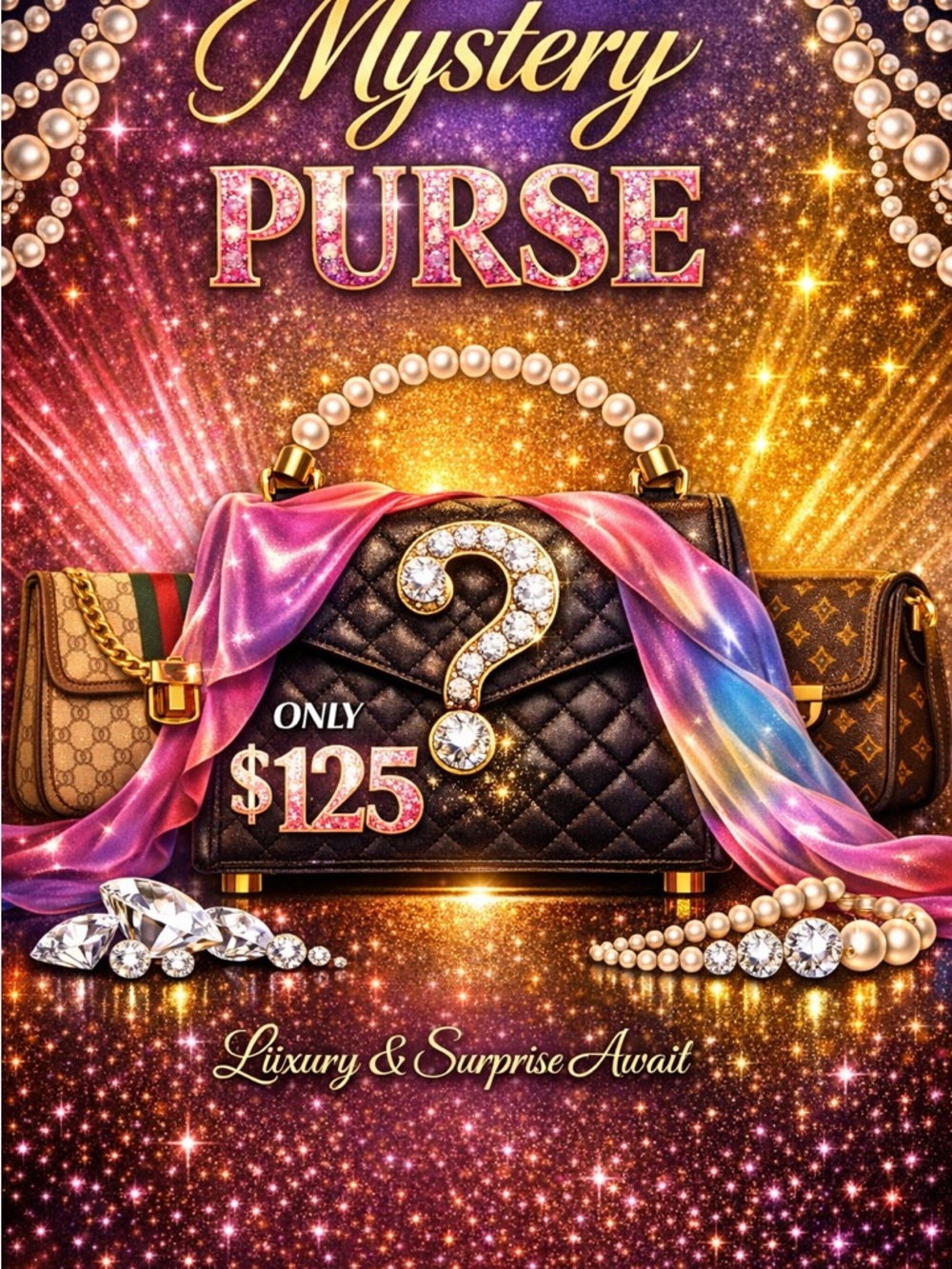 Mystery Handbag - Surprise Luxury Purse